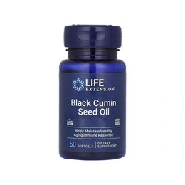 Масло черного тмина Life Extension, 60 капсул - Сүрөт 1