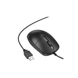 Мышка Hoco BG17 Morning business wired mouse (Black) - Сүрөт 1