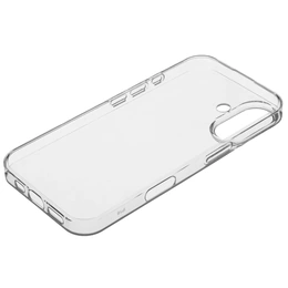 Накладка BoraSCO Silicone Case на Apple iPhone 16 прозрачный - Сүрөт 2