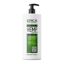 Шампунь для роста волос Hemp therapy Organic Epica Professional, 1000 мл - Сүрөт 1