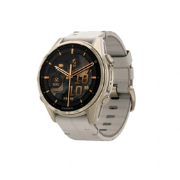 Часы Garmin Fenix 8 43 мм Amoled Sapphire, Titan Gold - Сүрөт 1