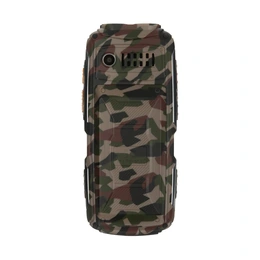 Мобильный телефон BQ 2410 L Tank Power, черный камуфляж - Сүрөт 2