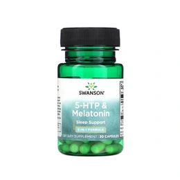 Мелатонин Swanson Ultra 5-Htp & Melatonin, 30 капсул - Изображение 1