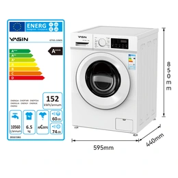 Стиральная машина Yasin GT65-1060L, 6.5 кг - Сүрөт 2
