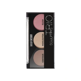 Палетка для скульптурирования лица Belor Design SCULPTING TRIO, Тон 002 - Сүрөт 1