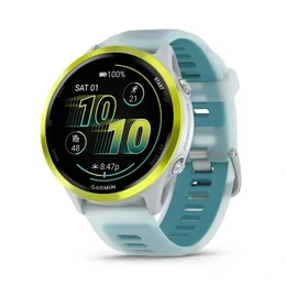 Смарт-часы Garmin Forerunner 570, 47 мм, желтый безель с бирюзовым ремешком - Сүрөт 1