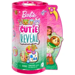 Кукла Barbie Cutie Reveal Chelsea HRK29 в костюме собаки-лягушки с 6 сюрпризами - Сүрөт 5