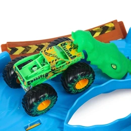 Трек Hot Wheels Monster Trucks Сумасшедшая гонка - Сүрөт 5