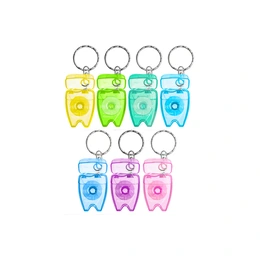 Зубная нить вощеная Revyline floss mini 15 м, в ассортименте - Сүрөт 1