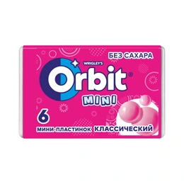Жевательная резинка Orbit mini Классический, 10,2 г - Сүрөт 1