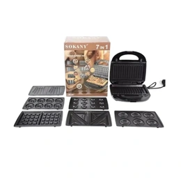 Вафельница Sokany SK-907 7в1 - Сүрөт 3