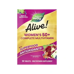 Мультивитамин для женщин Alive! 50 таблеток - Сүрөт 1