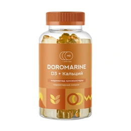 Мармеладные мишки Doromarine D3 + кальций, 60 шт - Сүрөт 1