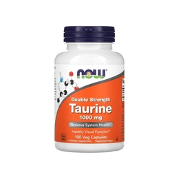 Добавка Now Foods Taurine 1000 mg, 100 капсул - Сүрөт 1