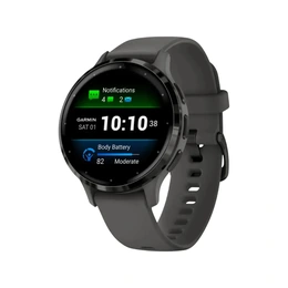 Смарт-часы Garmin Venu 3S, серый с темно-серым ремешком - Сүрөт 1