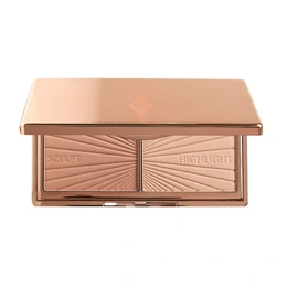 Палетка двойная для лица Charlotte Tilbury Mini Filmstar Bronze & Glow, 7 г - Сүрөт 1