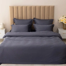 Комплект постельного белья Organic Charcoal 300 TC - Сүрөт 2