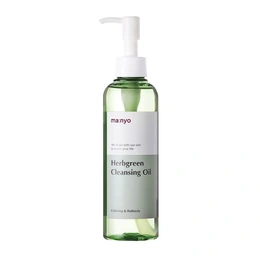 Гидрофильное масло на основе комплекса трав Herb Green Cleansing Oil Manyo, 200 мл - Сүрөт 1