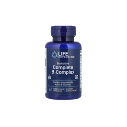 Комплекс витаминов группы В Life Extension BioActive Complete B-complex, 60 капсул - Сүрөт 1