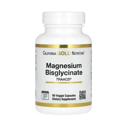 Пищевая добавка California Gold Nutrition Magnesium Bisglycinate traacs, 60 таблеток - Сүрөт 1