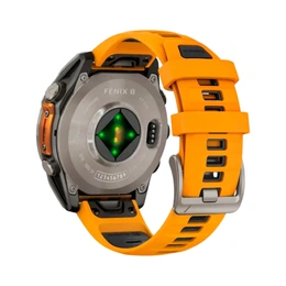 Смарт-часы Garmin Fenix 8 Amoled Sapphire 47 мм, оранжевый - Сүрөт 3