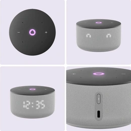 Умная колонка Яндекс Станция Мини 3 YNDX-00027GRY, серый - Сүрөт 3