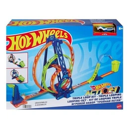 Трек Hot Wheels Тройная петля - Сүрөт 1