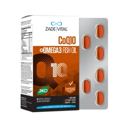 Коэнзим Q10 и Омега -3 Zade Vital, 30 капсул - Picture 1
