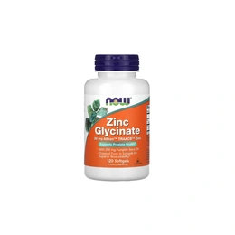 Глицинат цинка Now Zinc Glycinateг, 120 капсул  - Сүрөт 1