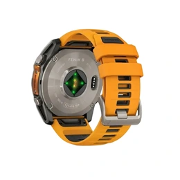 Часы Garmin Fenix 8 Amoled Sapphire 51 мм, Titanium Spark Orange - Сүрөт 3