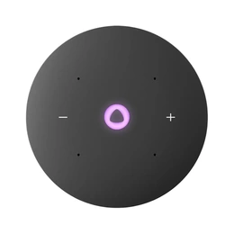 Умная колонка Яндекс Станция Мини 3 с часами, черный - Сүрөт 2