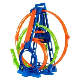 Трек Hot Wheels Тройная петля - Сүрөт 4