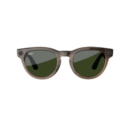 Смарт-очки Ray-Ban Meta Glasses Headliner RW4008F Shiny Warm Stone Transitions Dark Green, размер 51 - Сүрөт 2