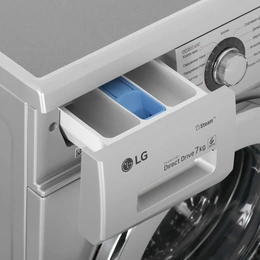 Стиральная машина LG F1296HDS4 серебристый - Сүрөт 4