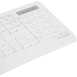 Клавиатура KEYRON Eclipse белый - Сүрөт 4