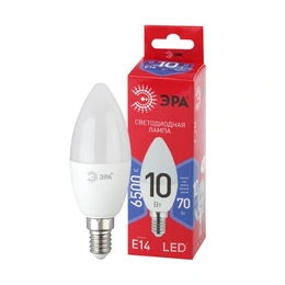 Светодиодная лампочка Эра Red Line Led B35 10W 865 E14 свеча - Сүрөт 1