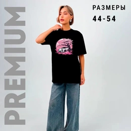 Футболка базовая унисекс «Розовая динамика», черная - Сүрөт 2