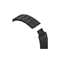 Ремешок Sotel Pitaka Aramid & Carbon Fiber Galaxy Watch Ultra (Retro Black/Hray Twin) - Сүрөт 4