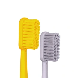 Набор зубных щеток Revyline SM6000 DUO Yellow + Grey - Сүрөт 2