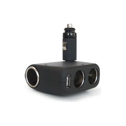 Разветвитель прикуривателя AVS 12В/24В на 3 выхода+USB CS311U - Сүрөт 1