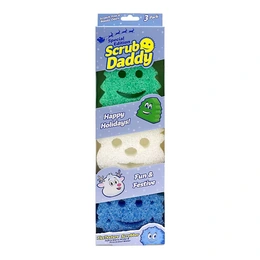 Губка Scrub Daddy Зимняя Коллекция 3 шт - Сүрөт 1