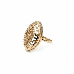 Кольцо в красном золоте 585, размер 19,5, вес 2,15 г - Сүрөт 1