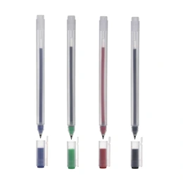 Набор цветных гелевых ручек Hatber One, 0.5 мм, 4 шт - Сүрөт 2