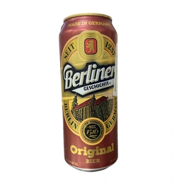 Пиво Berliner Original светлое фильтрованное, 0.5 л - Сүрөт 1