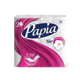 Туалетная бумага Papia, 3 слоя, 32 шт - Сүрөт 1