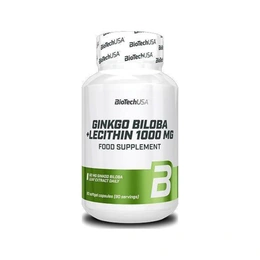 Гинко белоба BioTech Ginkgo Biloba plus Lecithin, 90 капсул - Сүрөт 1