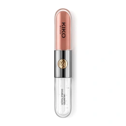 Жидкая помада двусторонняя Kiko Milano, 129 Burnt Tangerine, 6 мл - Сүрөт 1