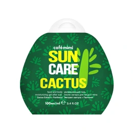 Гель после загара Cafe Mimi Sun Cactus увлажняющий, 100 мл - Сүрөт 1