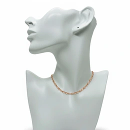 Цепь в красном золоте 585, вес 4 г, длина 55 см - Сүрөт 1