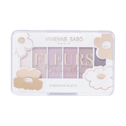 Палетка теней для век Vivienne Sabo Fleurs Naturelles, тон 01, 5 г - Сүрөт 2